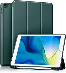 For iPad 10 9/8/7th Gen 10.2, iPad Air 1/Air2, Air 4/5th Soft TPU Magnetic Cover - Picture 1 of 55