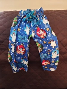 Unisex Größe 2T Frosty der Schneemann Weihnachten Boutique Pyjamahose leicht gebraucht - Bild 1 von 4