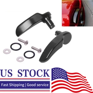 Saddlebag Latch Lever Lid Lifter Black For Harley Touring Street Glide 2014-2021 - Bild 1 von 7