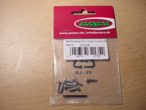 505048 Blechschraube 3x10 RK Vo-Mj-Ti-Ho-In VE8 - Bild 1 von 1