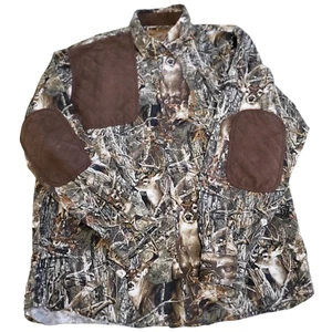 North River Outfitters Mens Shirt Camo L Shooting Patches Gorpcore Cotton   - Picture 1 of 12