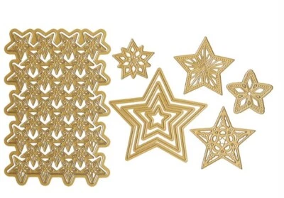 Anna Griffin Stars Aligned Dies,10pc 813470 Patriotic,Graduation,Sports