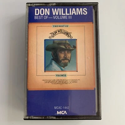 Don Williams Best of Volume III (Cassette) - Image 1 of 2