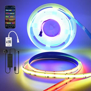 Tira de luces LED a todo color direccionables de alta densidad WIFI 5m COB RGBIC 720LEDs/m - Imagen 1 de 17
