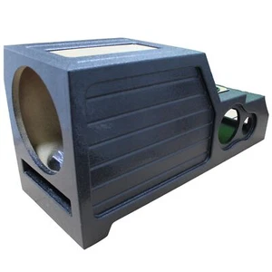 King Boxen 12" Tieftöner (2) 6,5" & (2) 3,5" Ausschnitte Mittelkonsole Dodge Ram 09-12 - Bild 1 von 4