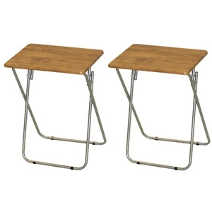 eHemco Folding TV Trays Tables, 19 by 15 by 26 Inches, Set of 2 (Collectible) - Picture 1 of 8