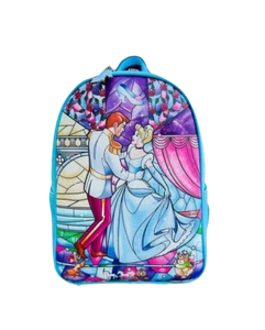 Disney Cinderella Stained Glass Mini Backpack by Loungefly - New, With Tags - Picture 1 of 4
