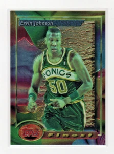 Ervin Johnson 1993-94 Finest ROOKIE CARD #133 New Orleans SEATTLE SUPERSONICS - Bild 1 von 1