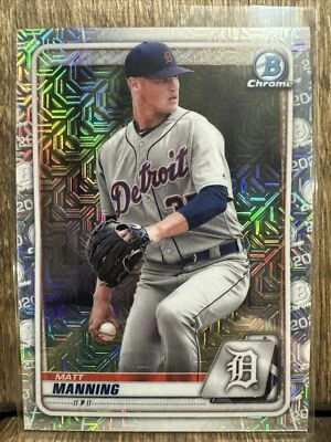 2020 Bowman Chrome Prospects Mega Box Mojo Refractor Matt Manning #BCP-229⚡️ - Image 1 of 2