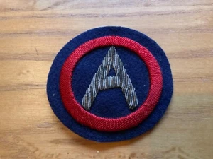 WWII Era 3rd Third Army Bullion Patch German Made - Picture 1 of 2