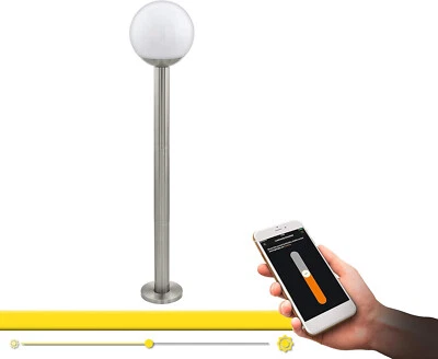 EGLO C-Link smarte Wege-Leuchte NISIA-C warmweiß dimmbar 99cm EEK:F (Spekt. A-G) - Bild 1 von 4