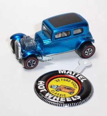 HOT WHEELS Mattel Vintage Redline 1969 CLASSIC 32 FORD VICKY "ERROR" - NEAR MINT - Image 1 of 4
