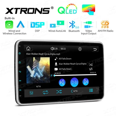 Linux Autoradio 2 DIN 10.1" QLED Display Bluetooth CarPlay IPS DSP Android Auto - Bild 1 von 4