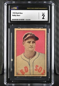 1952 Berk Ross - Bobby Doerr Boston Red Sox - CSG 2 Good - Picture 1 of 2