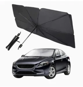Car Windshield Sun Shade Umbrella, 99% UV Block & Sun Heat Protection Size Med - Picture 1 of 7