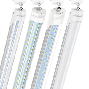 45W 72W 120W T8 8FT LED Shop Light Bulbs Single Pin FA8 Garage Ceiling 8' Tubes  - Picture 1 of 14