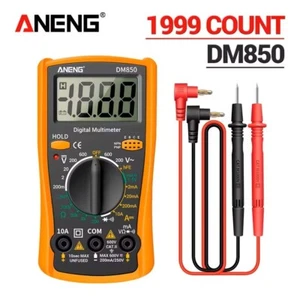 LCD Digital Multimeter Voltmeter Amperemeter Ohmmeter Volt AC DC Tester Leitungen Meter - Bild 1 von 19