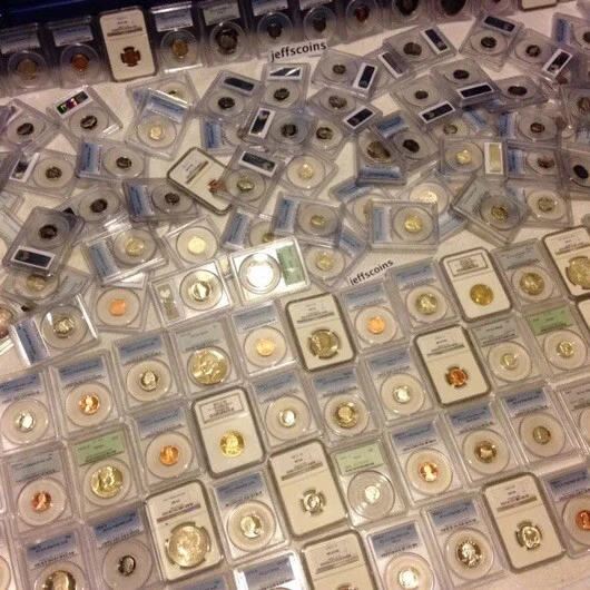 (1) PCGS/NGC PF70 DCAM/UC US COINS - ONE PROOF 70 COIN (PERFECT) *RANDOM* - Image 1 of 1