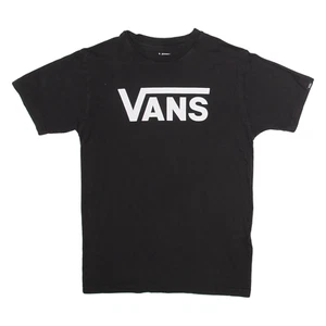 VANS Classic Fit Mens T-Shirt Black S - Picture 1 of 6
