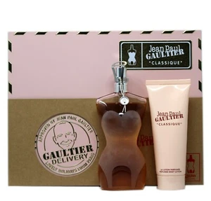JEAN PAUL GAULTIER "CLASSIQUE" 2 PIECE GIFT SET EAU DE TOILETTE SPRAY 100ML NIB - Picture 1 of 1