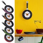 Decor Pot Clock Frying Pan with Fried Eggs For Kitchen,Living Room Wall Clock