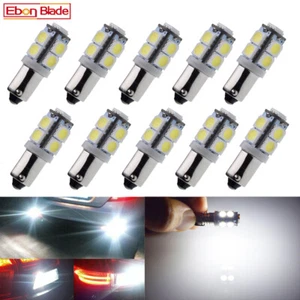 10X H6W BAX9S 9 LED 320LM Indicator Side Light Bulb DRL Interior Bulbs 12V White - Picture 1 of 7