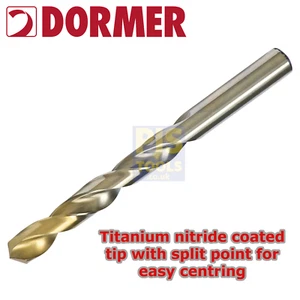 10 x Dormer A002 HSS tin imperial hss jobber drills 7/32 or 3/8 ** Last two ** - Picture 1 of 4