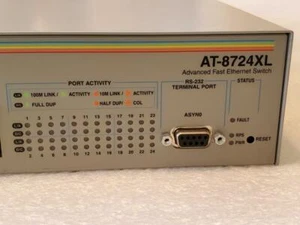Allied Telesyn AT-8724XL 24FE Layer 2-4 Switch AT-A42 - Picture 1 of 9