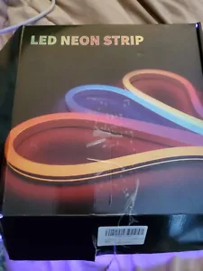 Neon LED Strip 12V Flexible Sign Soft Light Silicone Tube US 15ft - Picture 1 of 6