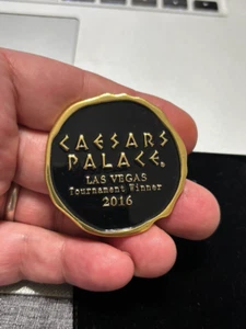 (RAR) CAESARS PALACE TURNIERSIEGER METALL 2016 CASINO CHIP POKER CHIP - Bild 1 von 2