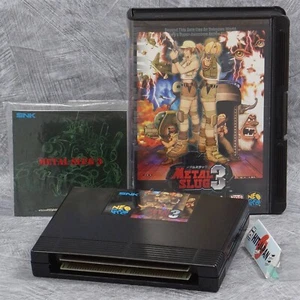 METAL SLUG 3 III NEO GEO AES SNK JAPAN Ref 2719 - Picture 1 of 17
