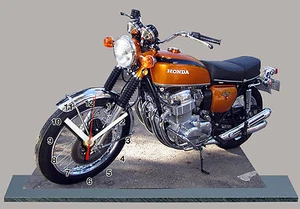 MOTO HONDA 750 FOUR , Reloj en modela miniatura, -05 - Picture 1 of 1