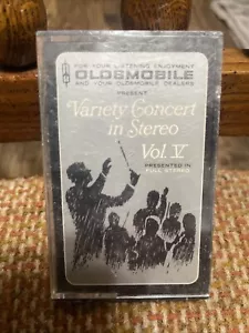 OLDSMOBILE Complimentary Vtg Cassette Tape 1970 Variety Concert In sealed - Picture 1 of 2