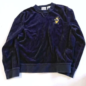 Vintage Disney Winnie Pooh Golf Pullover Sweatshirt Youth Sz M Embroidered - Picture 1 of 4