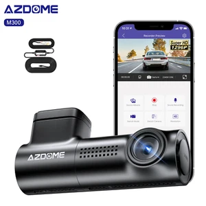 AZDOME Small Dash Cam Wi-Fi 1296P Parking Mode 1080P WDR G-Sensor+Hardwire Kit - Picture 1 of 13