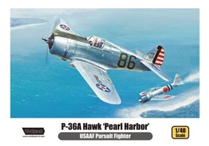 Wolfpack 1/48 USAAF P-36A Hawk "Pearl Harbor" WP14811 Model Kit - Express - Picture 1 of 9