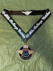  Club Yes.Fit Route 66 Walk/Run/Cycle Medal (66 Mile Challenge) - Bild 1 von 3