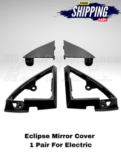 Bezel Mirror Cover For Mitsubishi Eclipse 95-99 x2 ELECTRIC - Picture 1 of 2