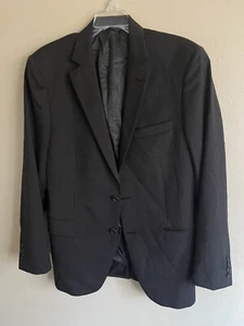 Size 40R Pre-owned Brooks Brothers Fitzgerald Gray Wool One Vent Jacket Blazer - Picture 1 of 4