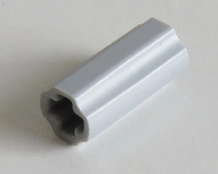 LEGO Technic-Achs Verbinder/Axle Connector 2 L (4 Stück), hell blaugrau # 6538c - Bild 1 von 1