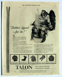 Talon Slide Fastener ad New zipper Debber agaid - for be 1930 - Picture 1 of 1