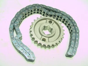 TRIUMPH 500 TR5T T100R T100C PRIMARY CHAIN AND ENGINE SPROCKET PART # 70-3734  - Bild 1 von 3