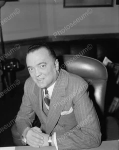 J Edgar Hoover Director of FBI  Professional Photo Lab Reprint - Picture 1 of 1