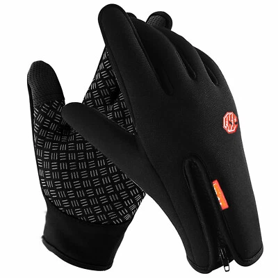 Thermal Windproof Waterproof Winter Gloves Touch Screen Warm Mittens Men Women - Image 1 of 4