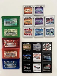 Pokemon Nintendo GameBoyAdvance DS 3DS Complete set 22 lot Japanese GBA - Picture 1 of 10