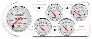 48 49 50 Ford Truck Billet Aluminum Gauge Panel Dash Insert Instrument Cluster - Picture 1 of 4