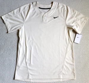Camiseta deportiva de béisbol Nike TEAM DM0775-120, L NUEVA CON ETIQUETAS Dri-Fit Vapor para hombre 1 botón - Imagen 1 de 6
