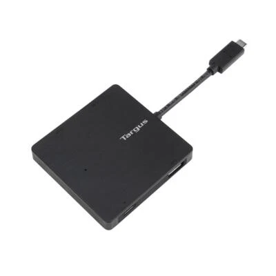 Targus USB-C Interface Hub 500Mbit/s 3 USB 3.0 1 USB-C Black ACH924EUZ - Image 1 of 4