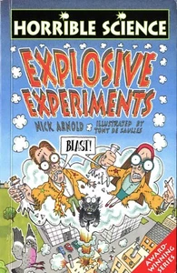 Nick Arnold—HORRIBLE SCIENCE: EXPLOSIVE EXPERIMENTS—128 Pages—24 Activity Cards - Picture 1 of 12