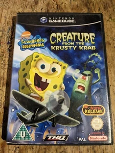 SPONGEBOB SQUAREPANTS : Creature From The Krusty Krab Nintendo GAMECUBE - Picture 1 of 1